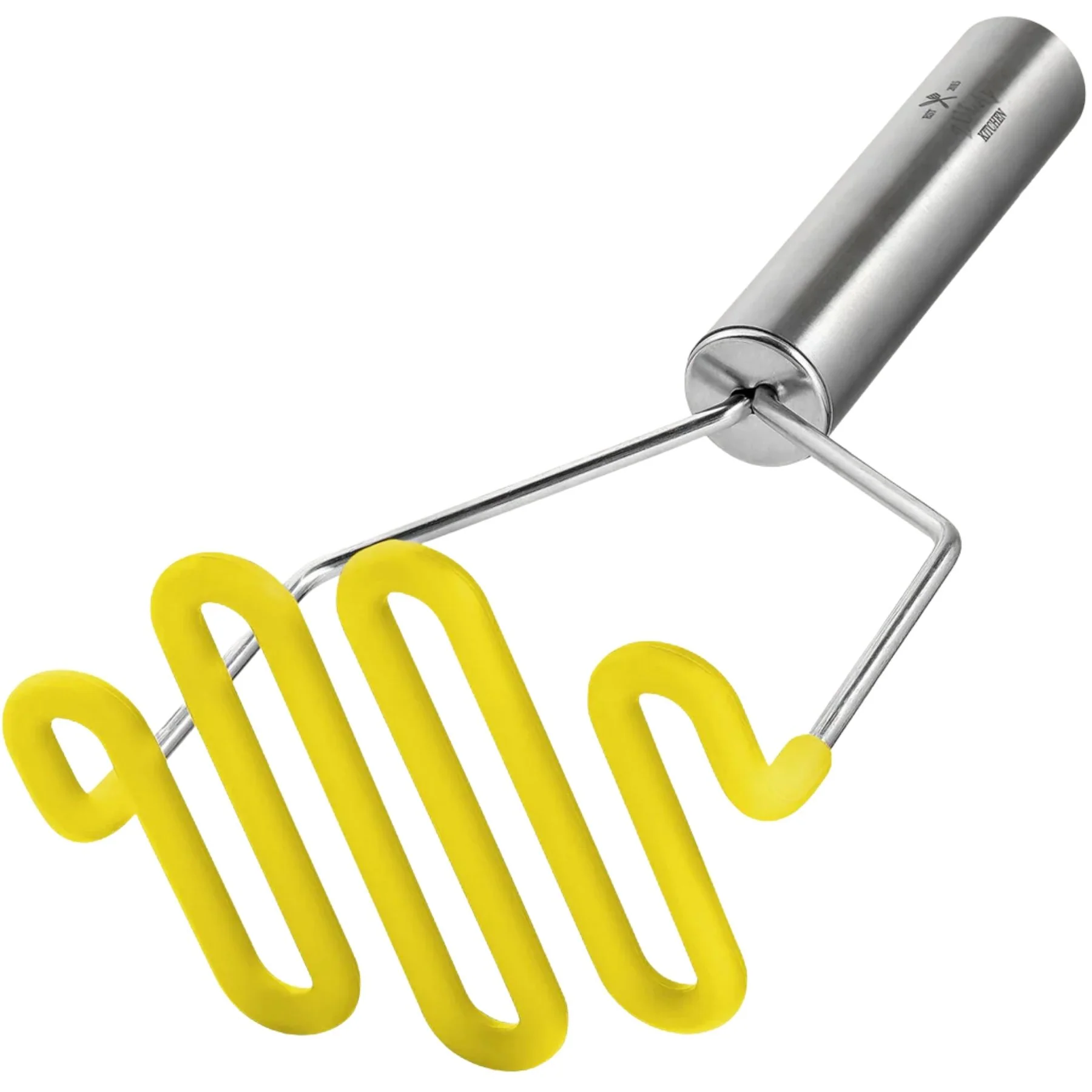 Silicone-Coated Potato Masher - Image 13