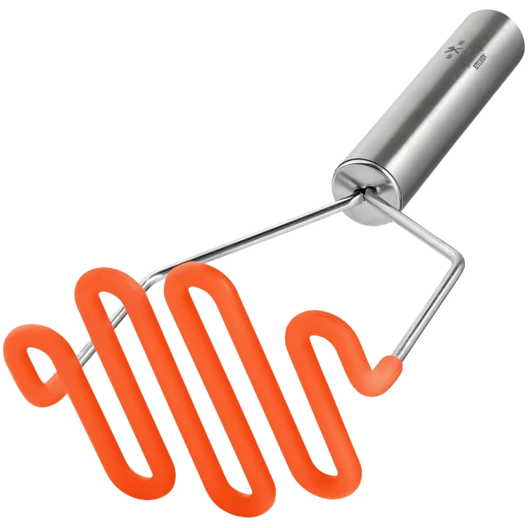Silicone-Coated Potato Masher - Image 15