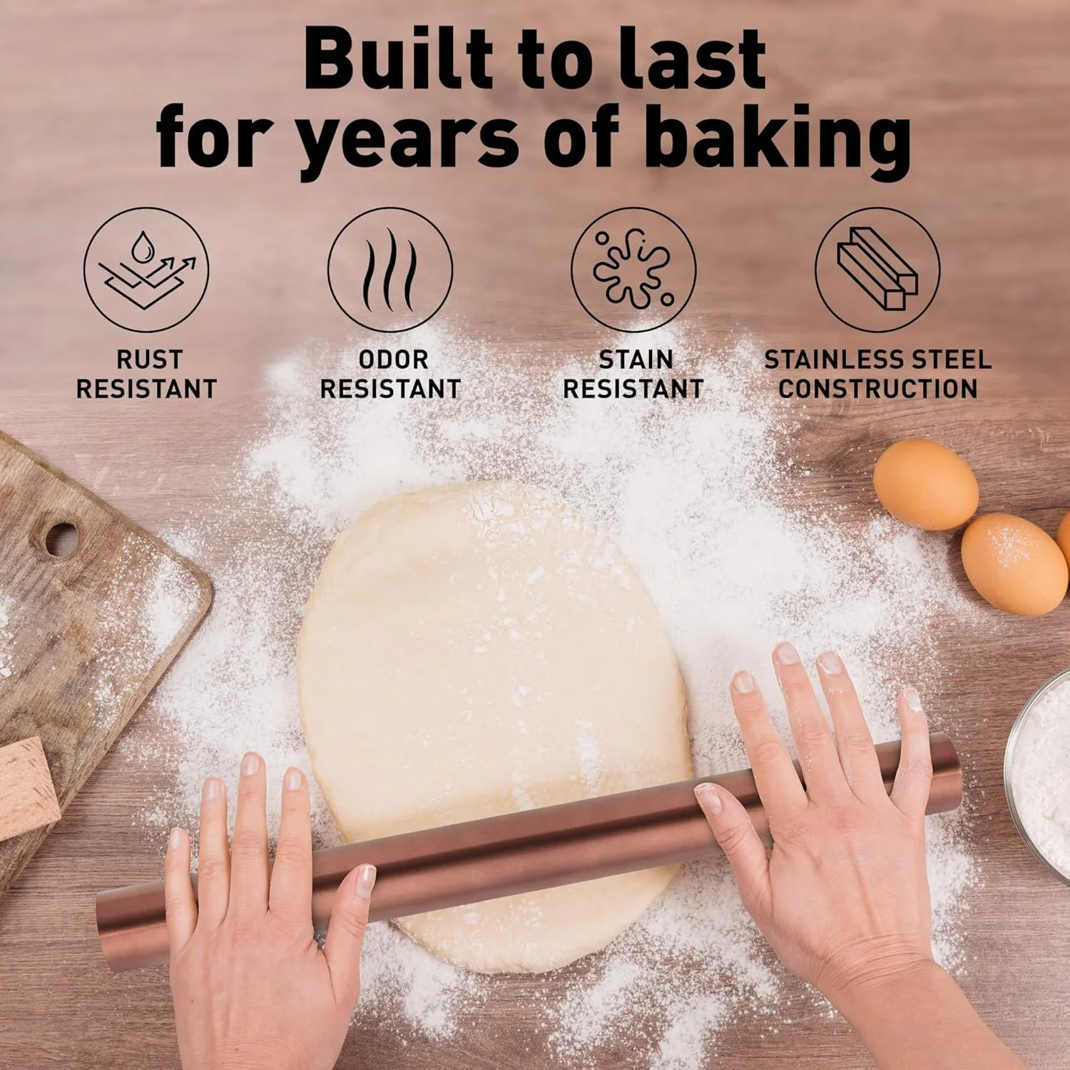 Professional French Rolling Pin - Image 4