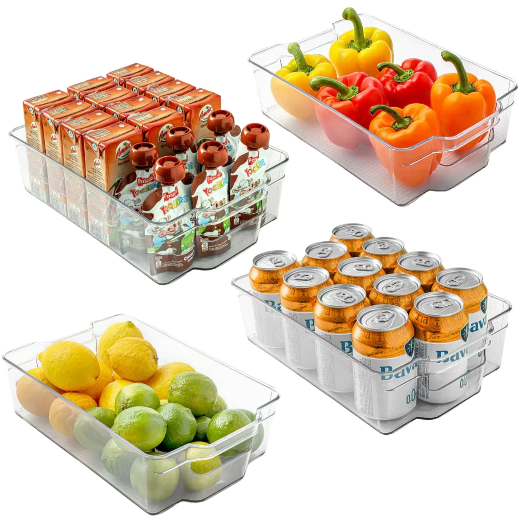 Refrigerator Organizer Bins
