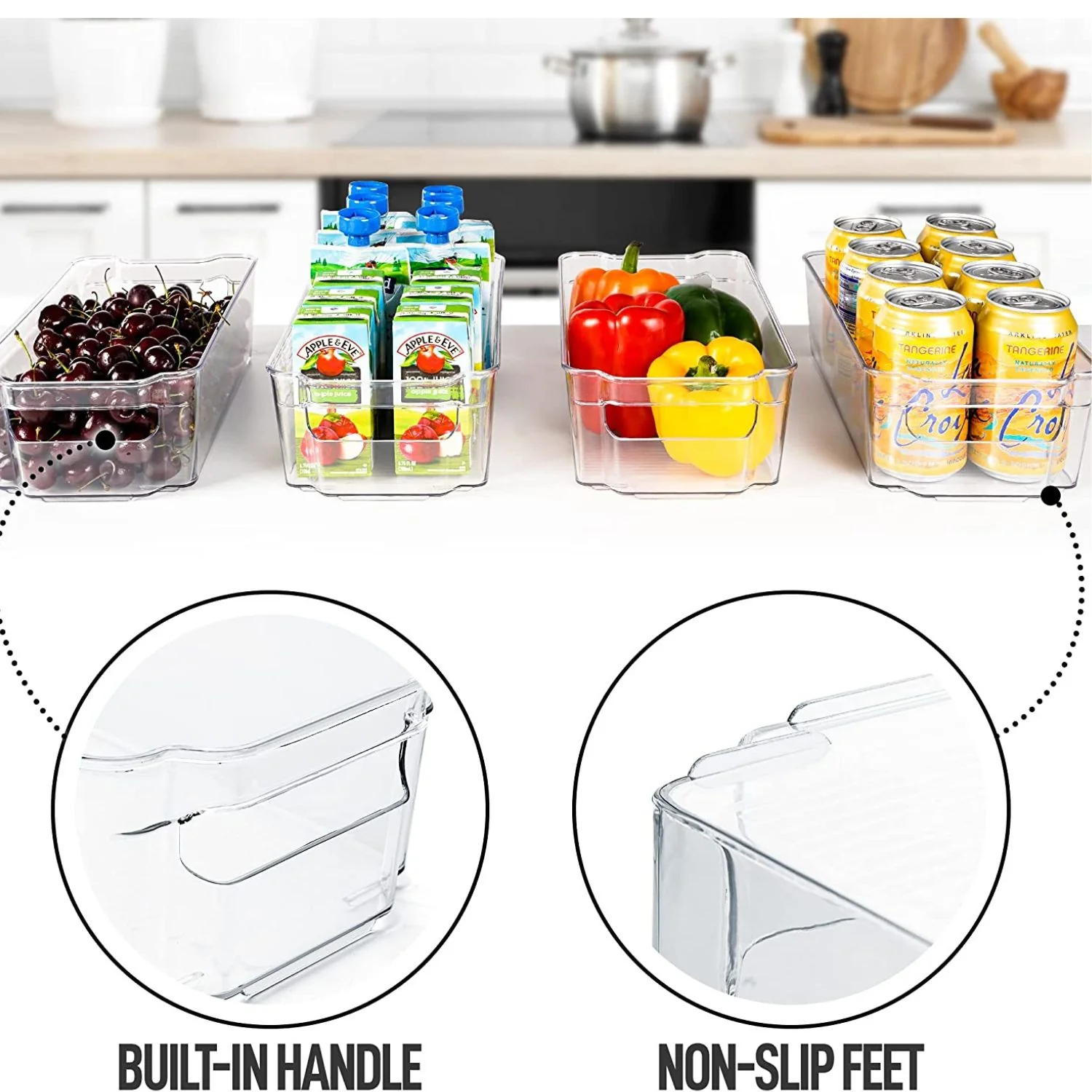 Refrigerator Organizer Bins - Image 7