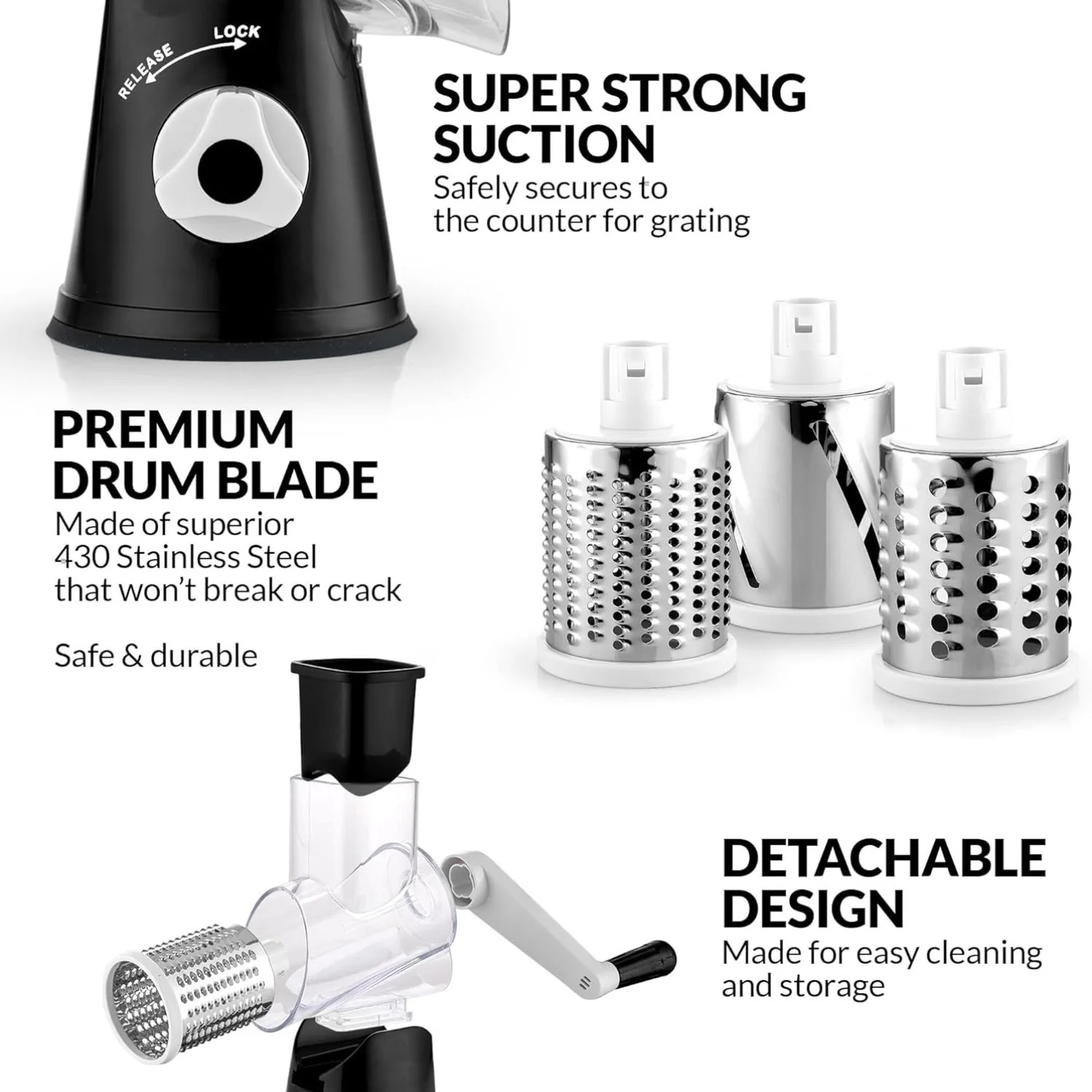 Rotary Cheese Grater - Image 12