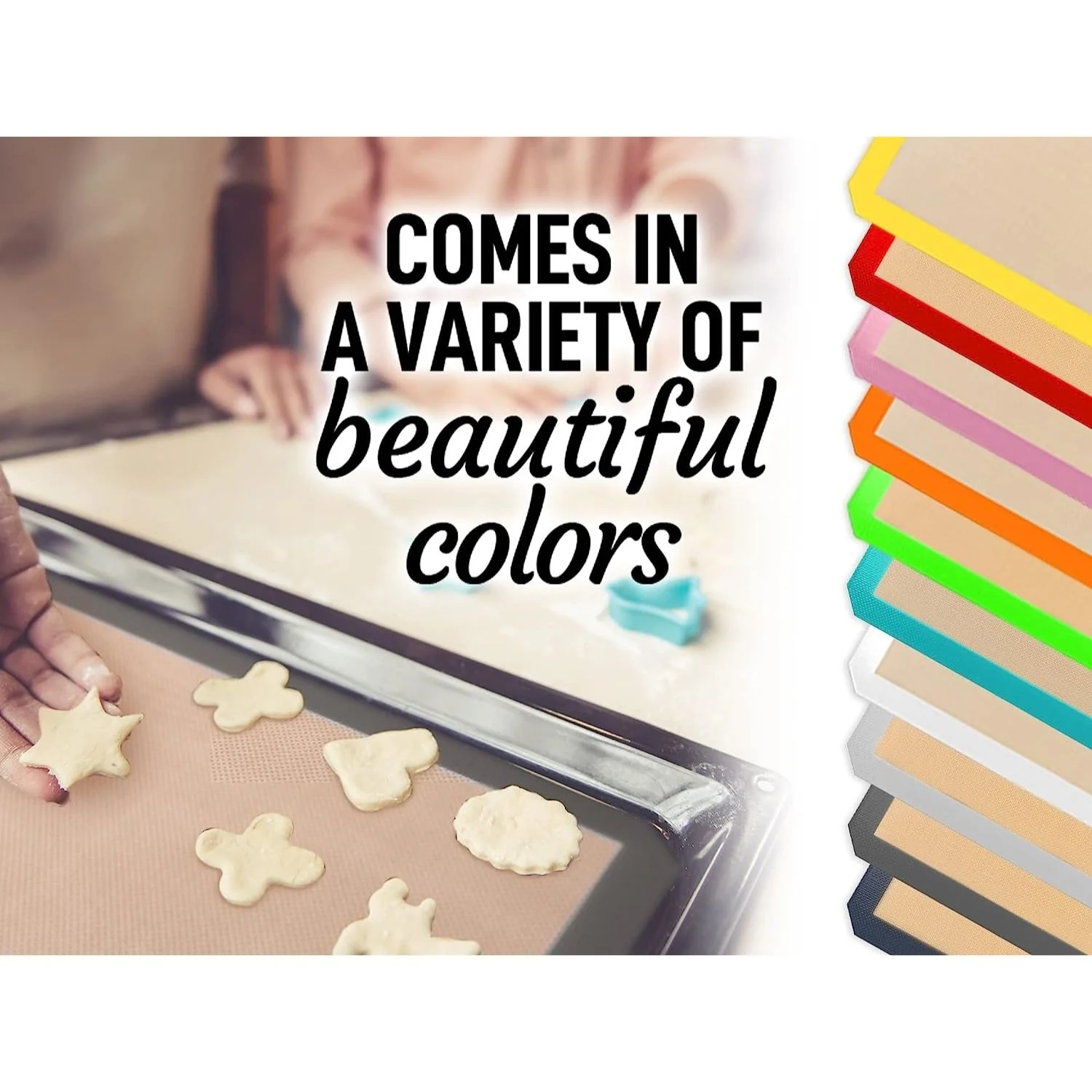 Silicone Baking Mat Sheets (2 Packs) - Image 5