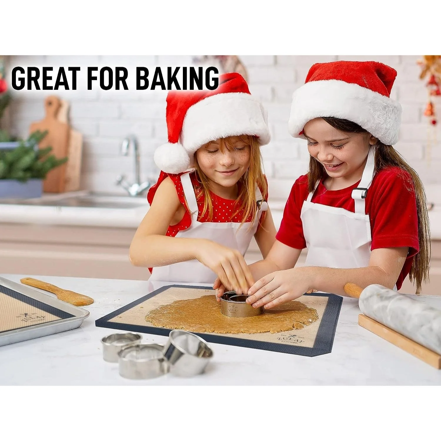 Silicone Baking Mat Sheets (2 Packs) - Image 6