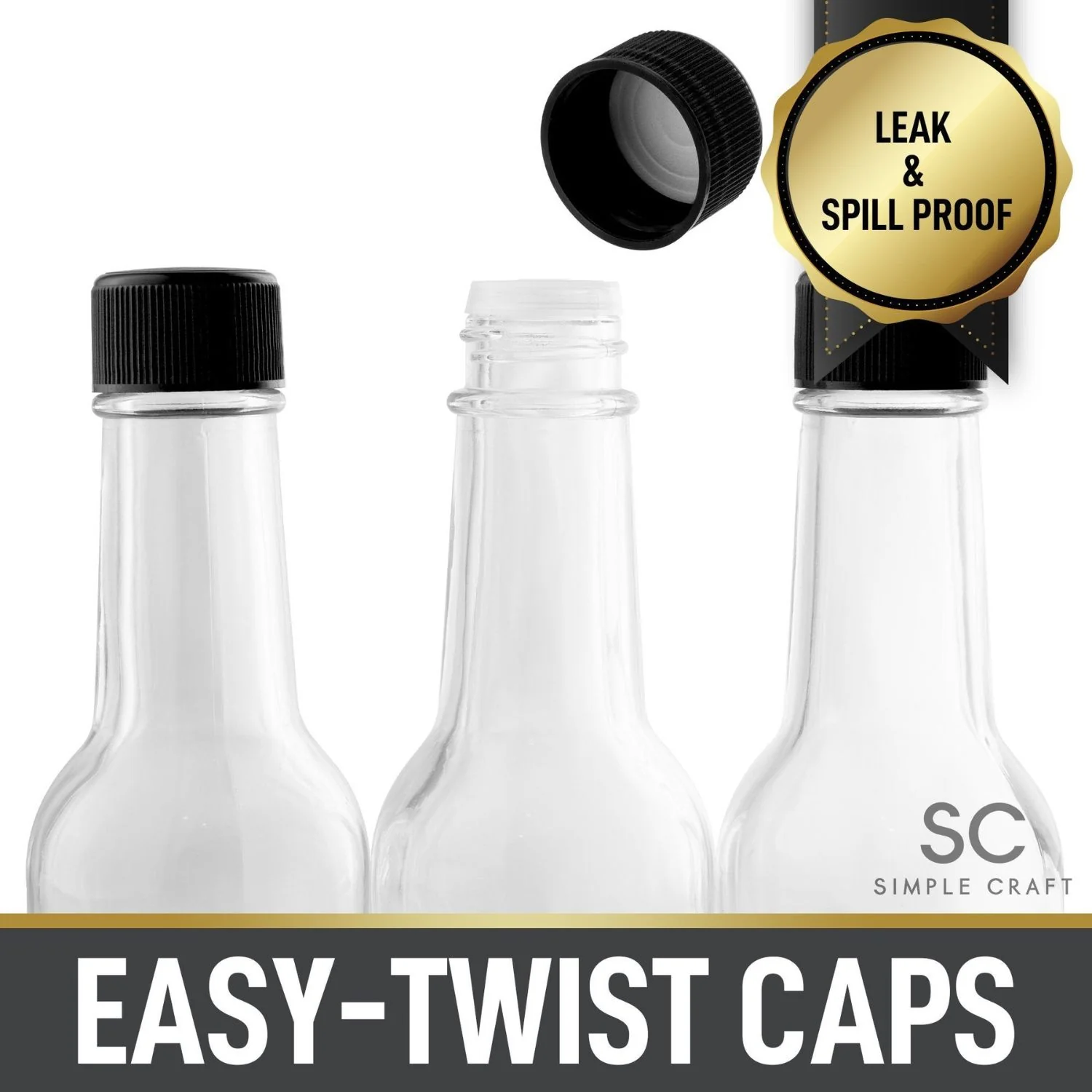 Hot Sauce Glass Bottles (5 oz) - Image 6