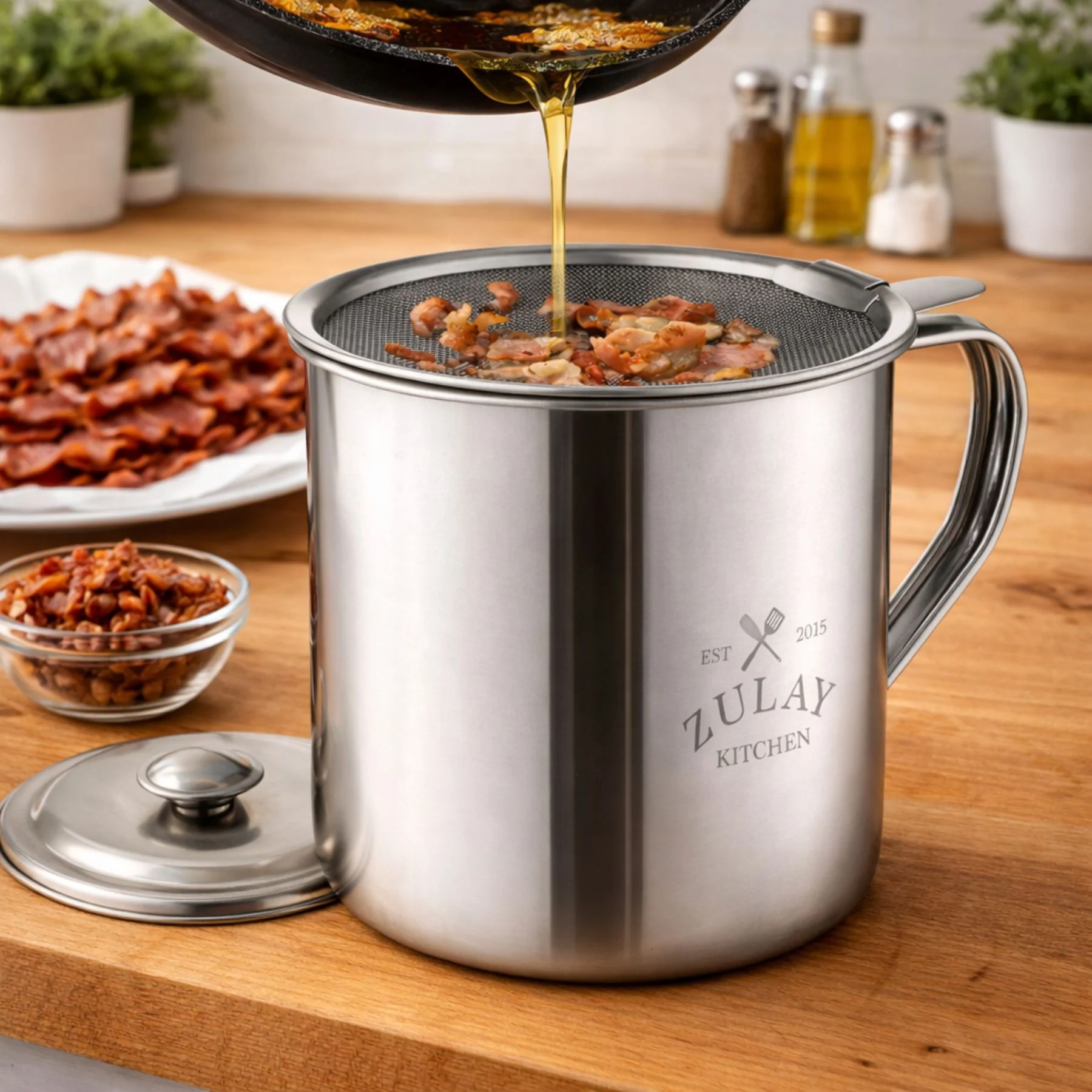 Bacon Grease Container - Image 3