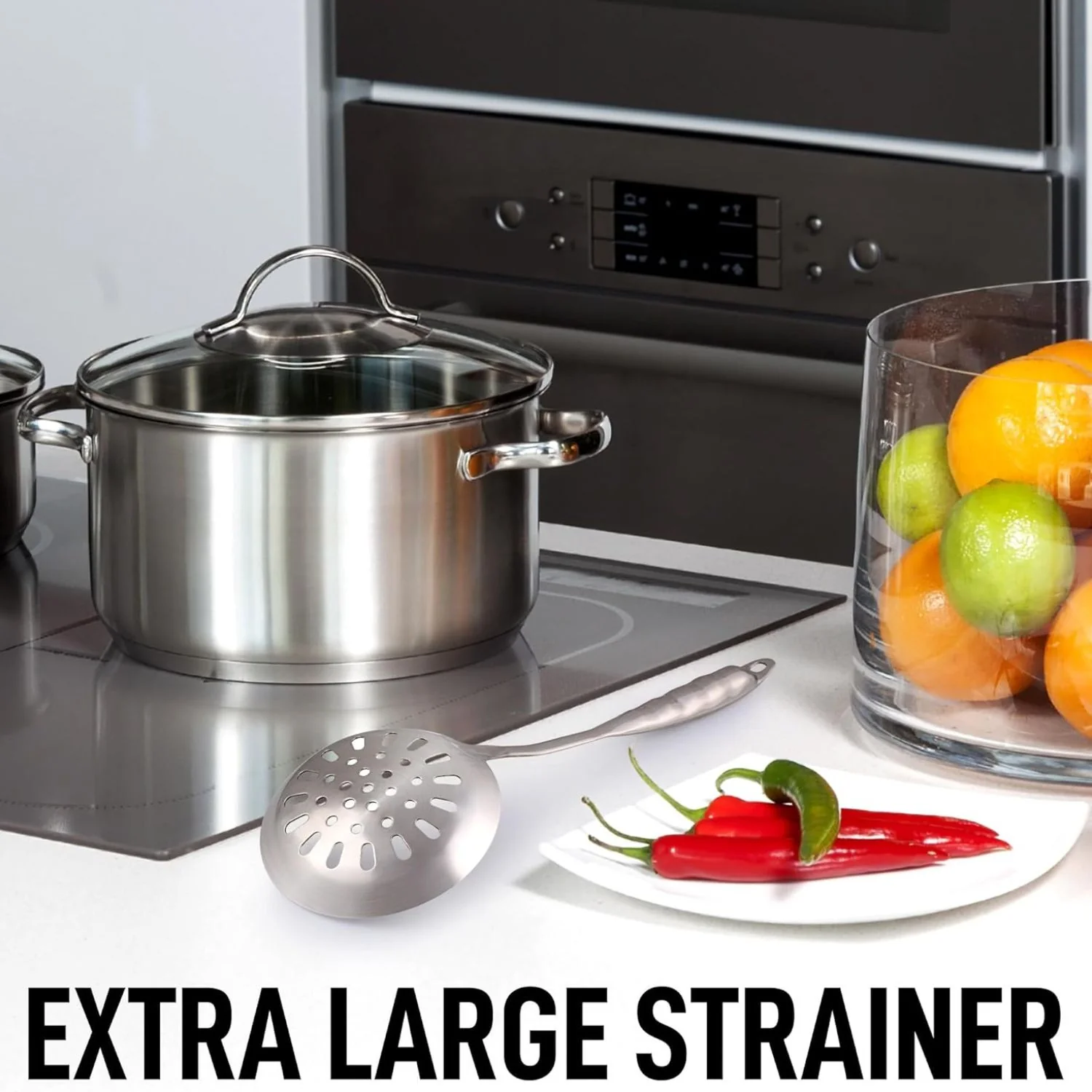 Stainless Steel Skimmer Spoon - Image 7