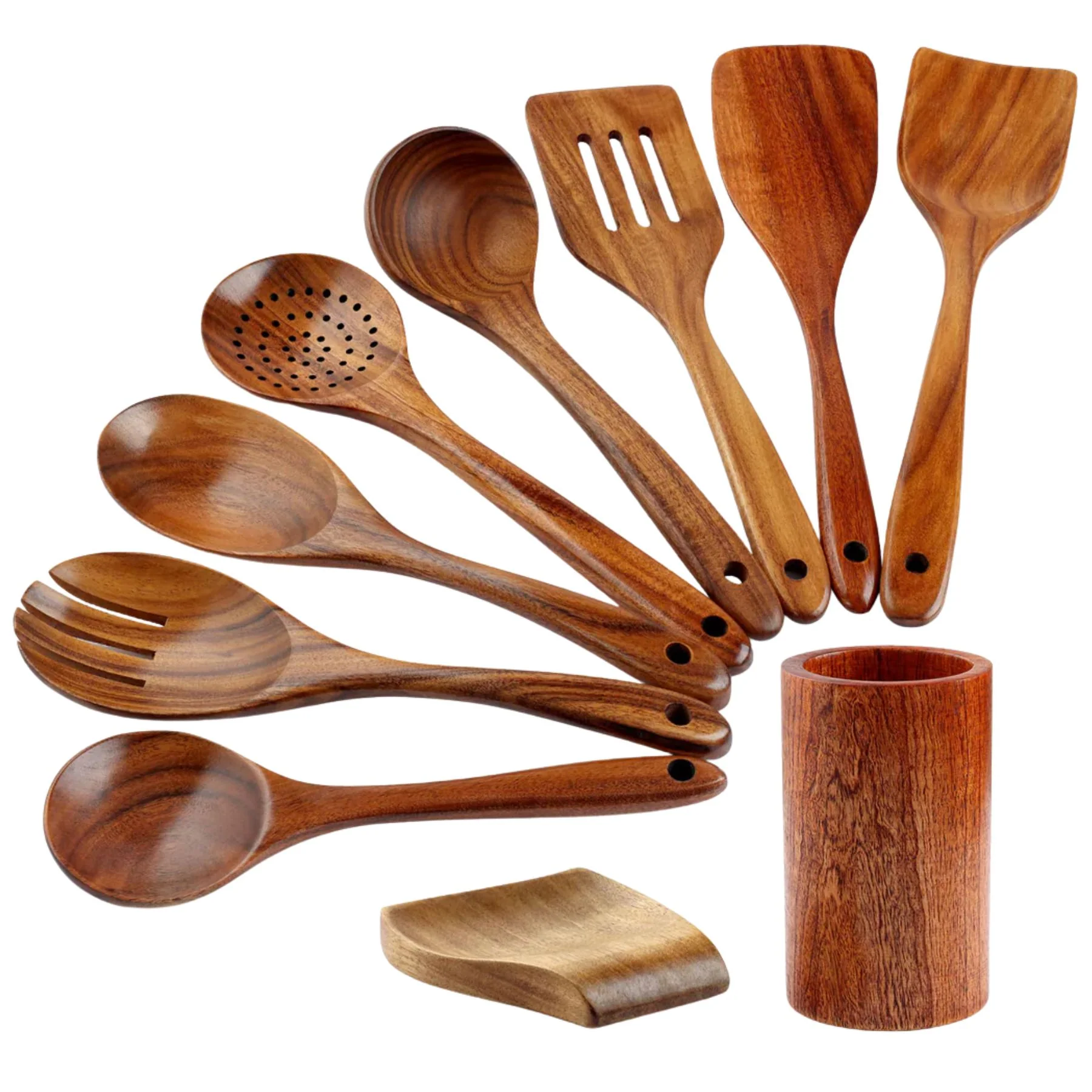 Teak Wood Utensils - Image 11