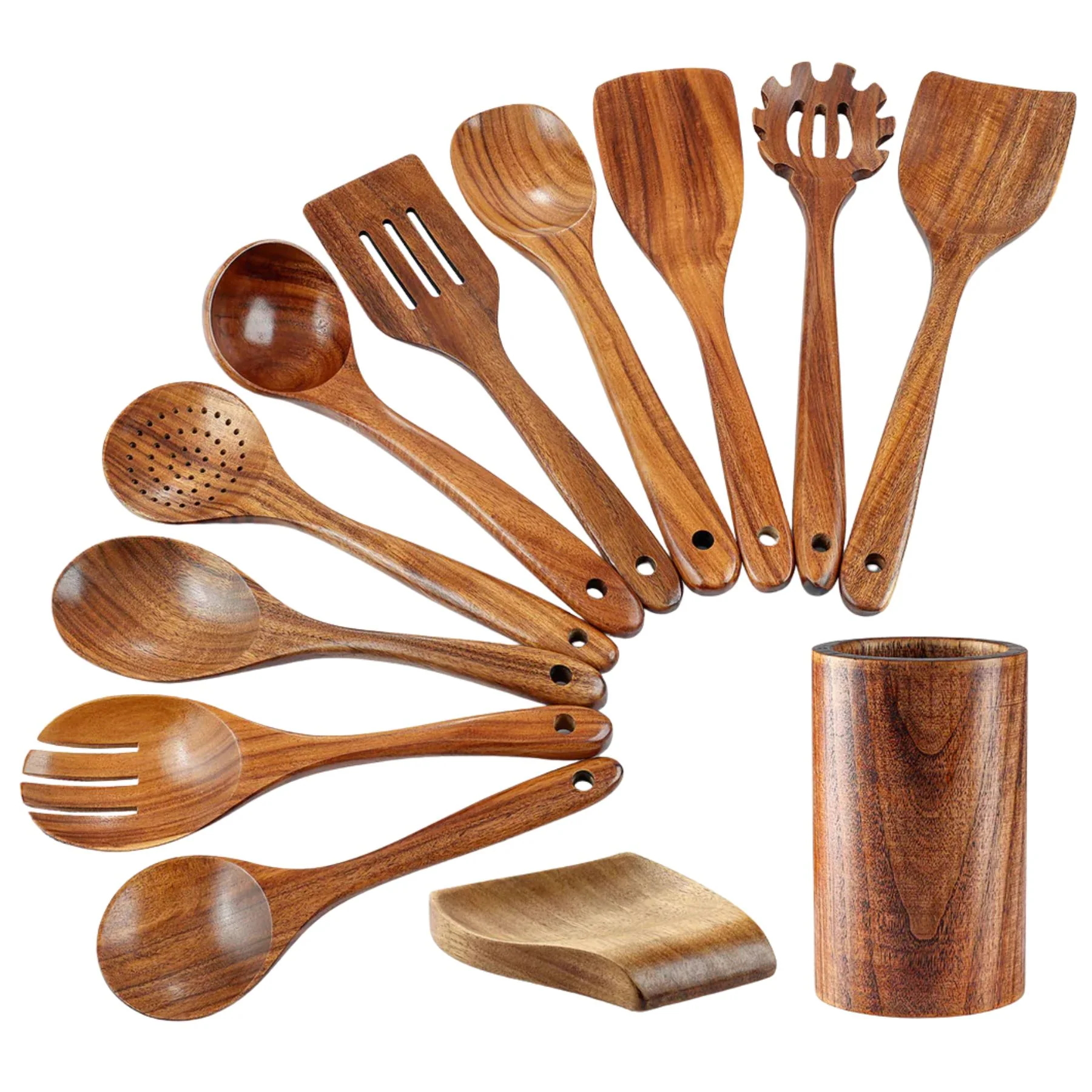 Teak Wood Utensils - Image 12