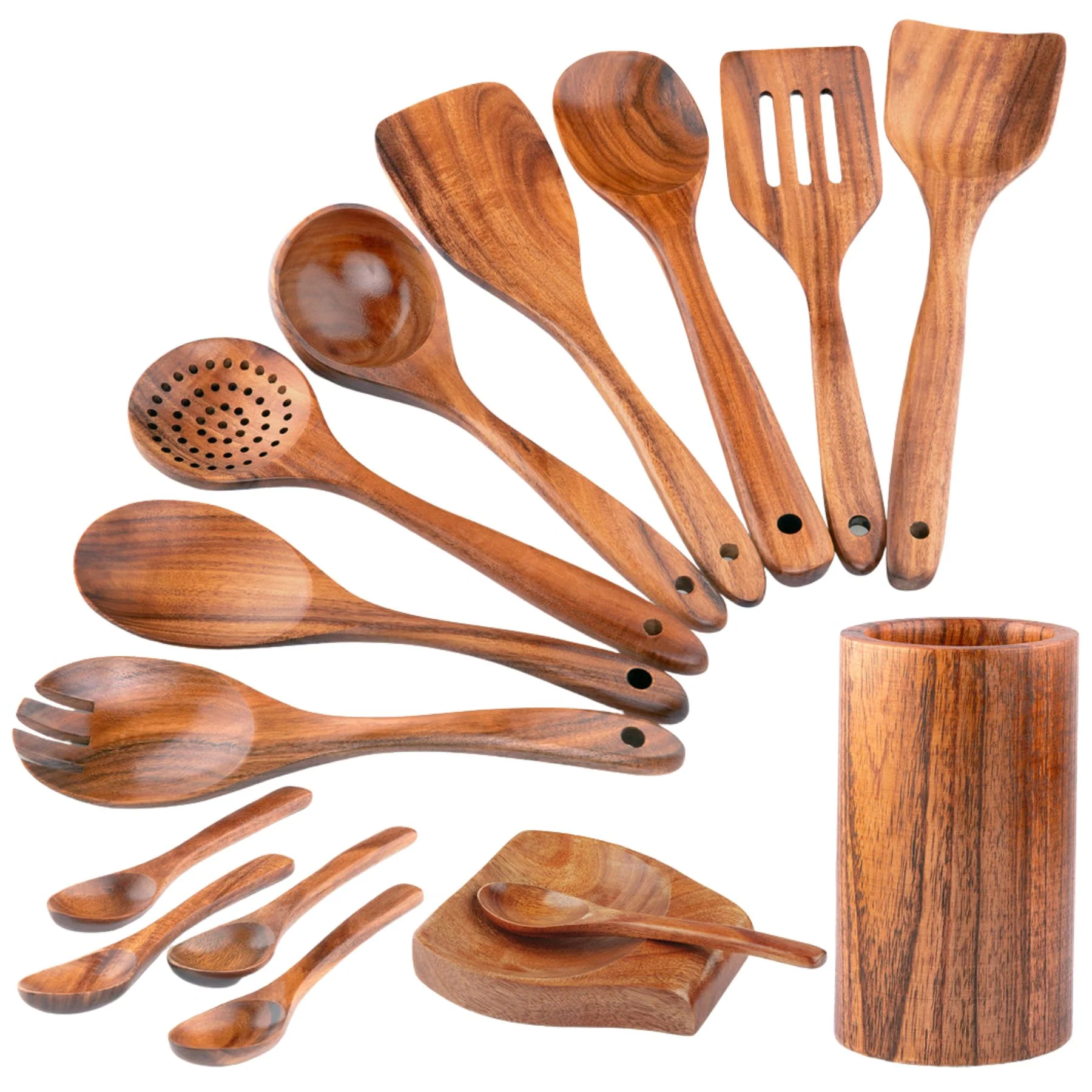 Teak Wood Utensils - Image 13