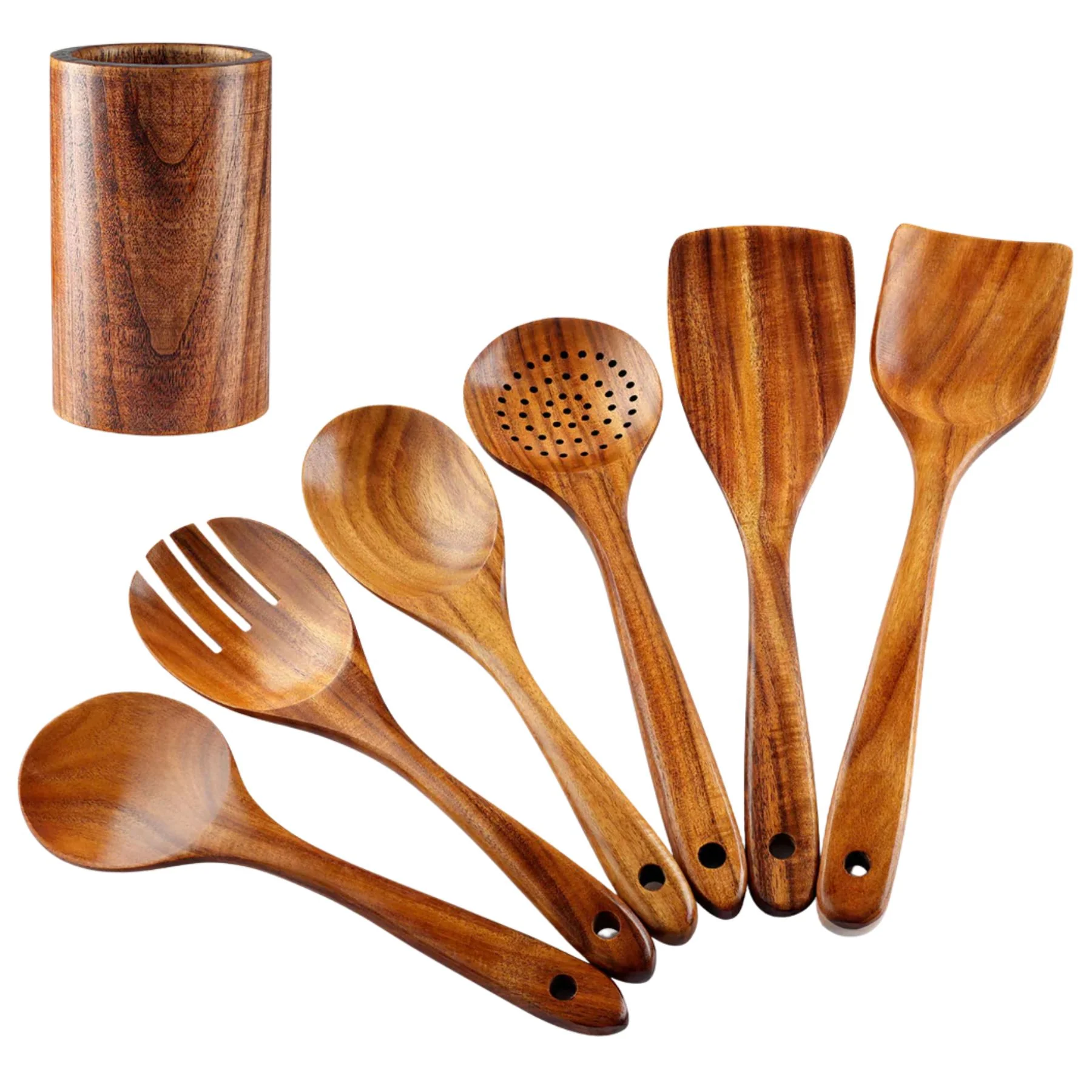 Teak Wood Utensils - Image 8