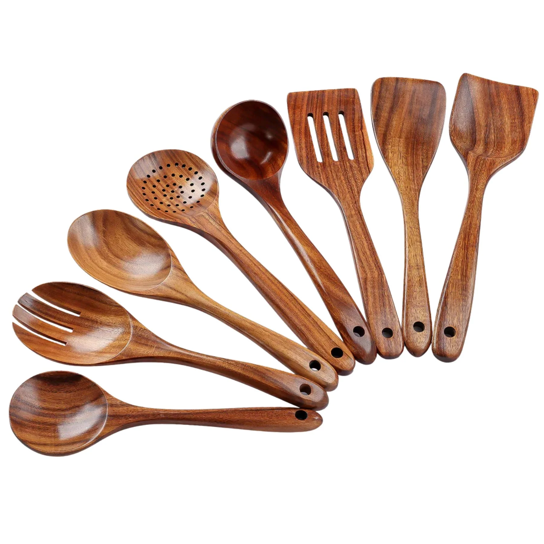 Teak Wood Utensils - Image 9