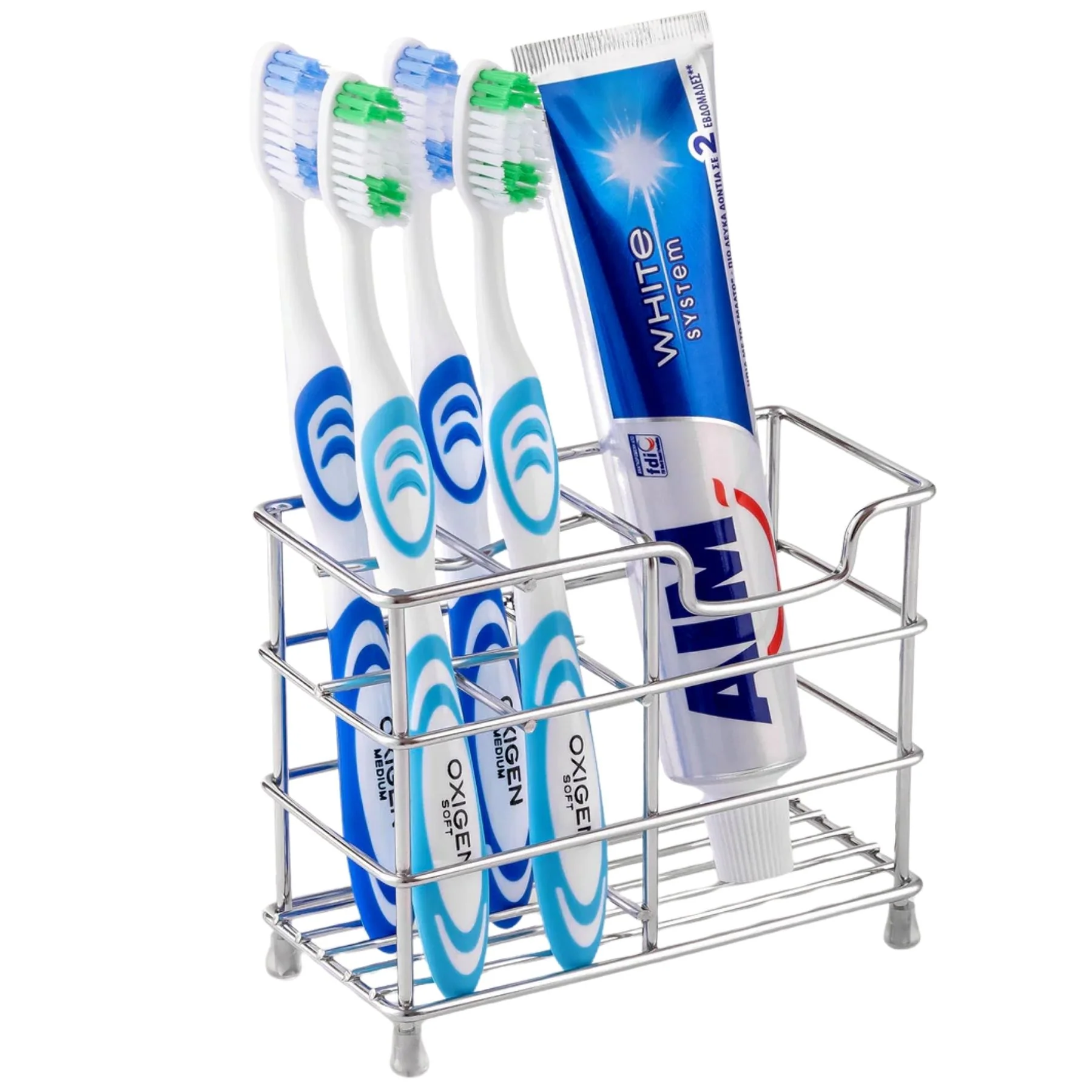 Toothpaste and Toothbrush Holder
