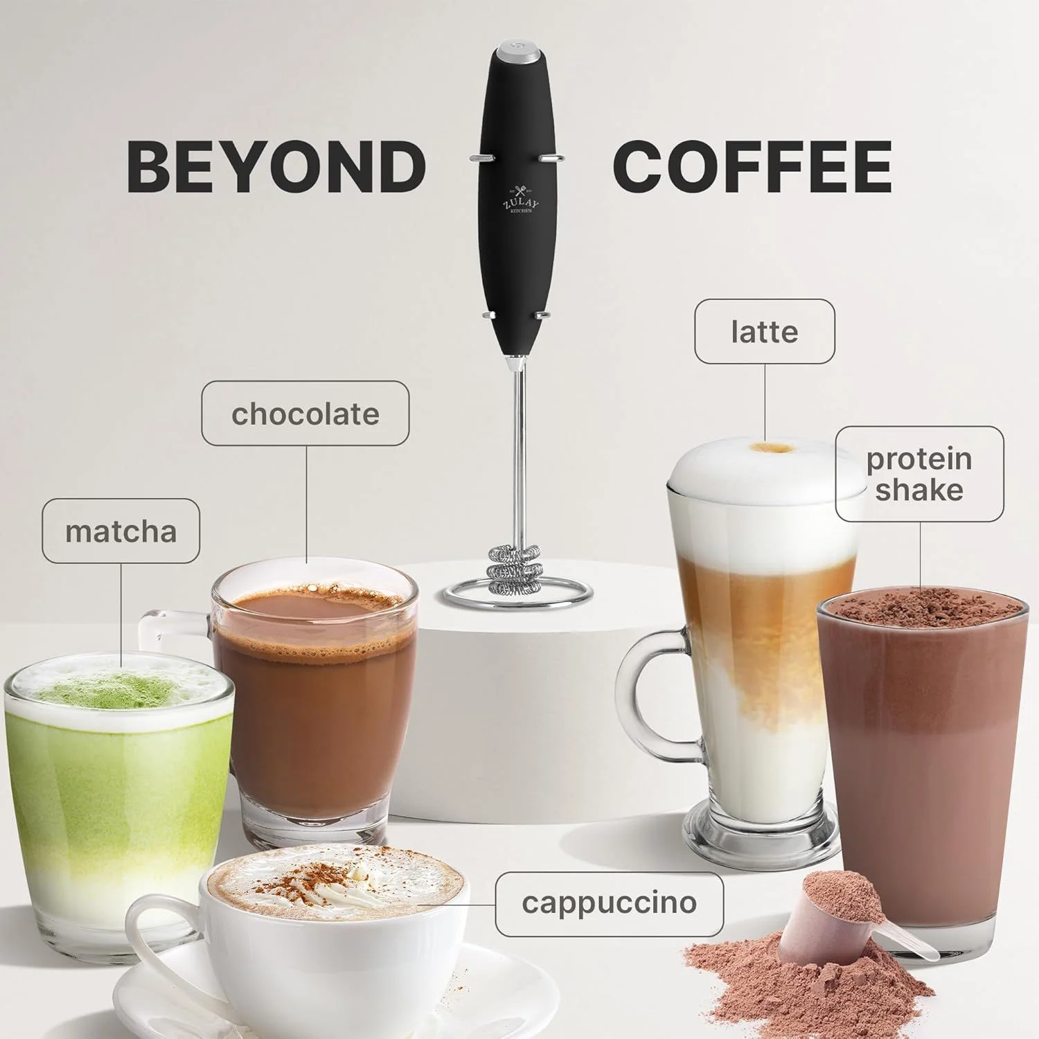 Tornado Triple Whisk Milk Frother - Image 4