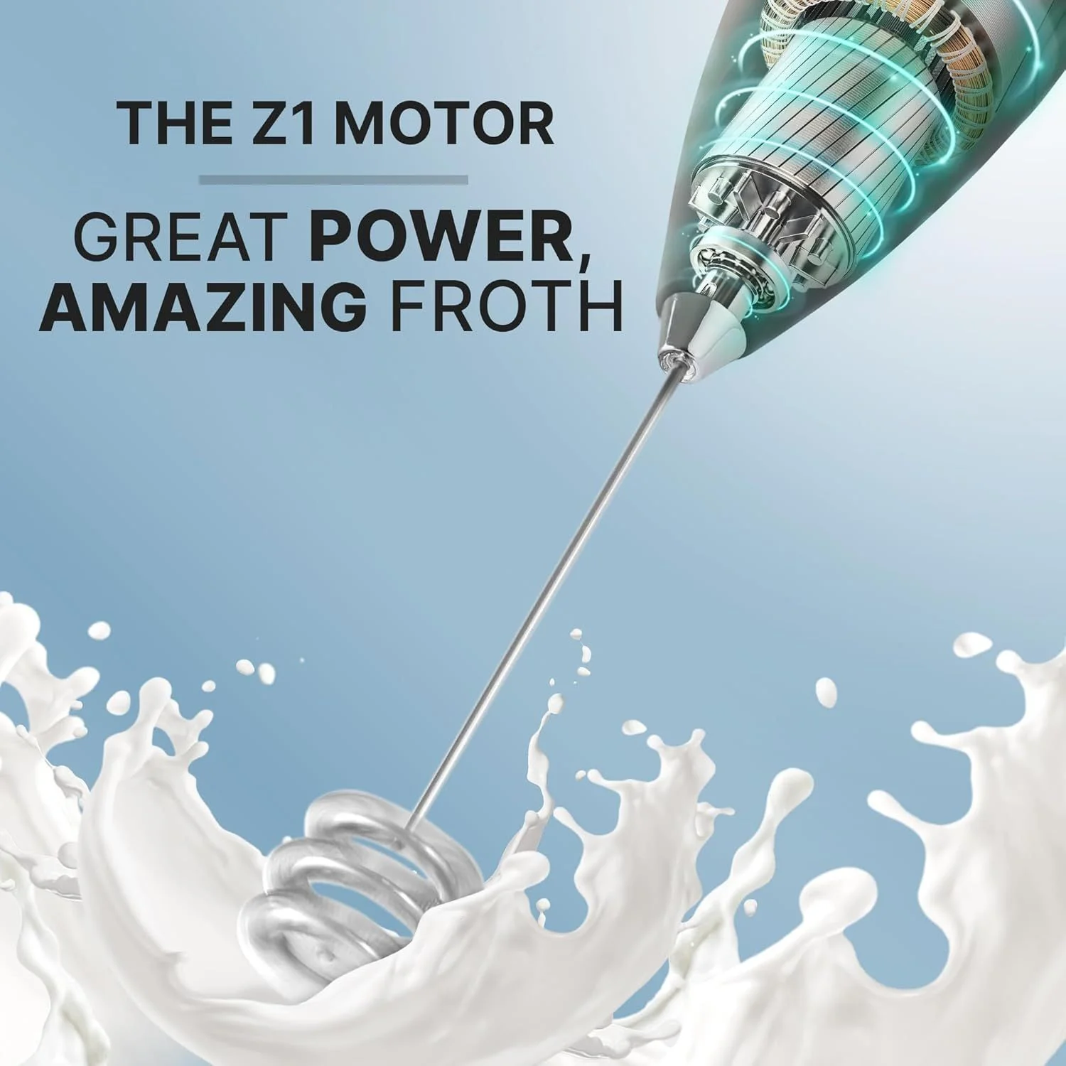 Tornado Triple Whisk Milk Frother - Image 6
