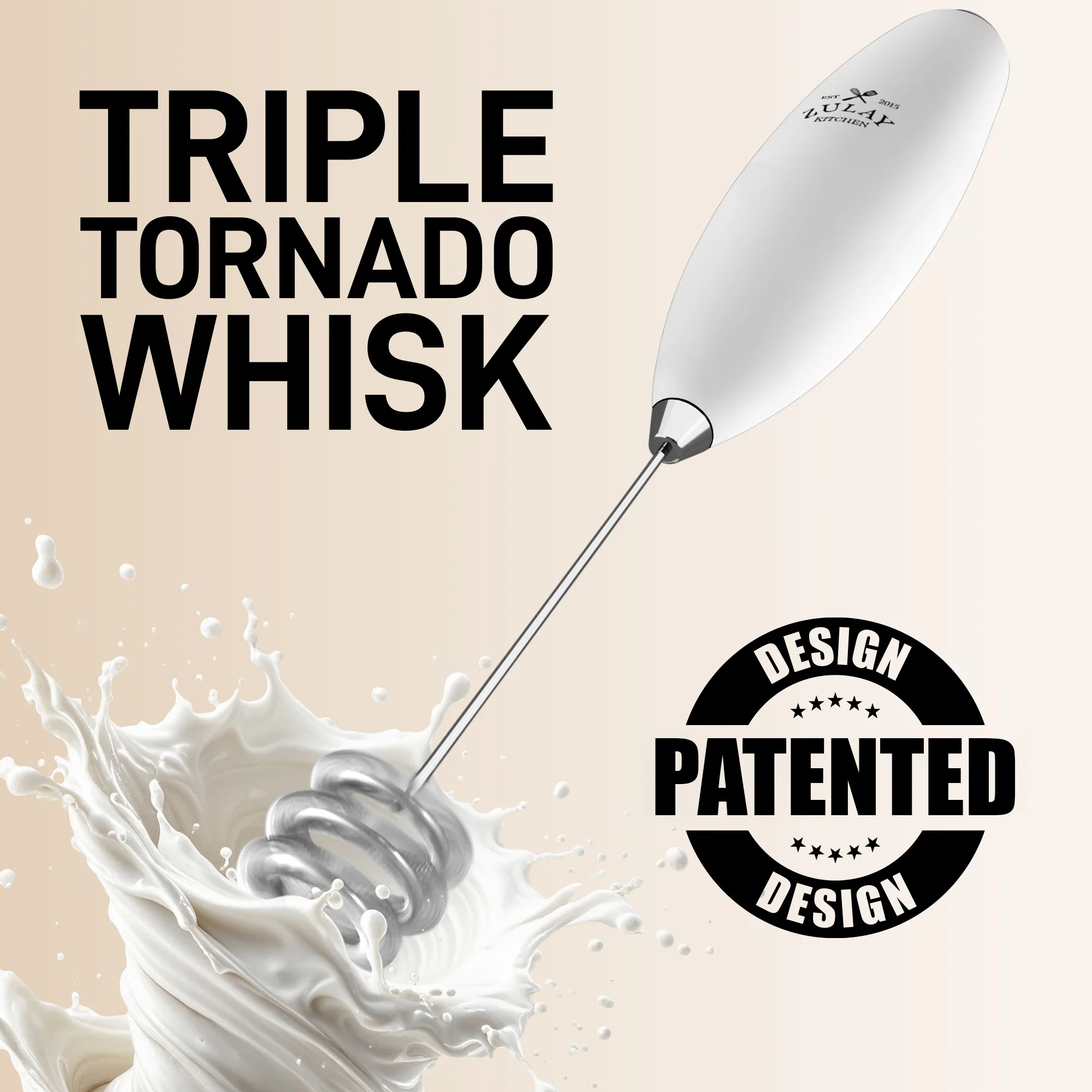 Tornado Triple Whisk Milk Frother - Image 7