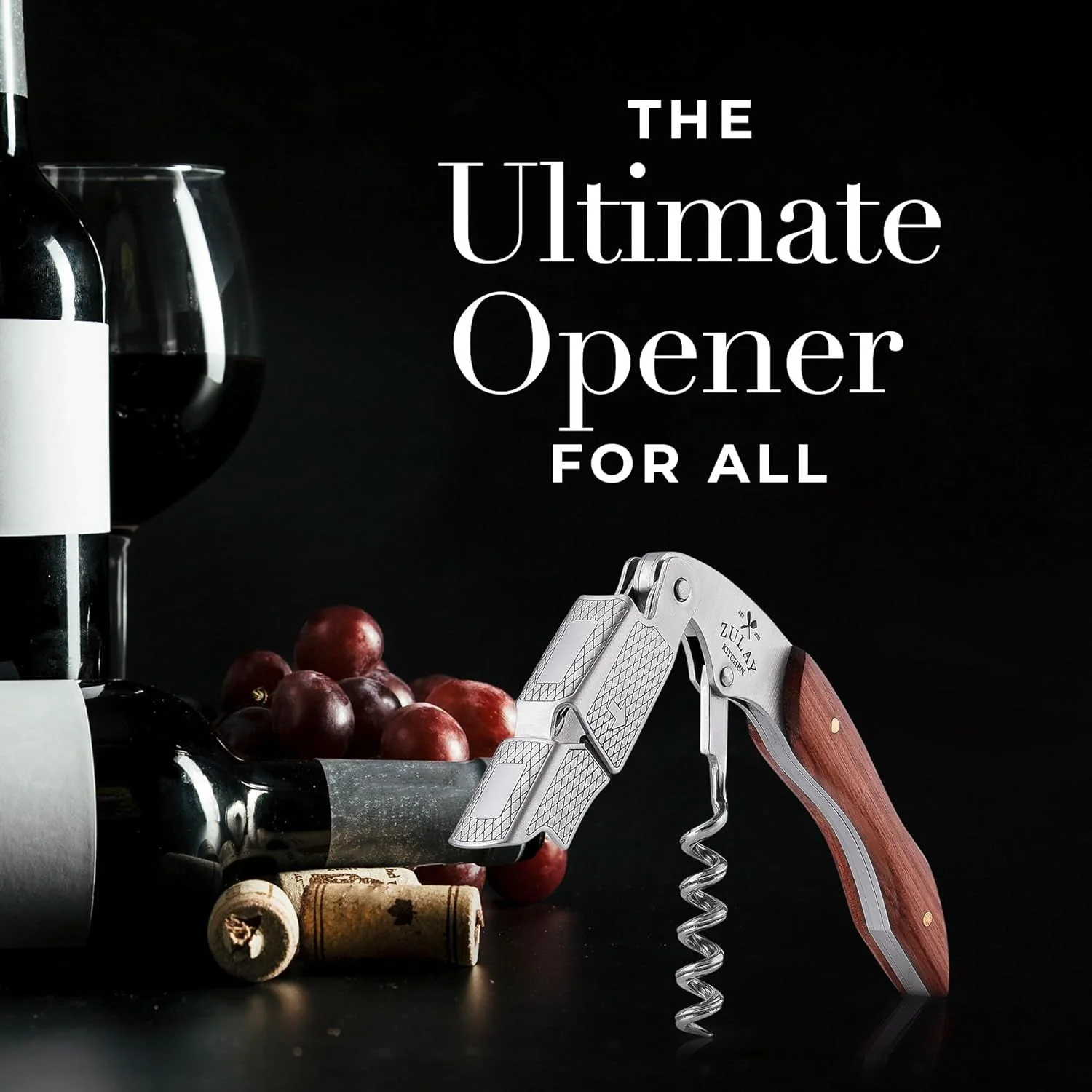 Waiter’s Corkscrew Bottle Opener - Image 3