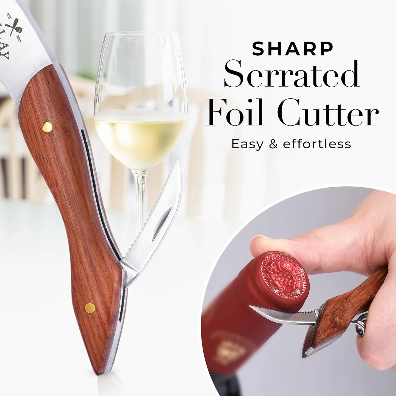 Waiter’s Corkscrew Bottle Opener - Image 6