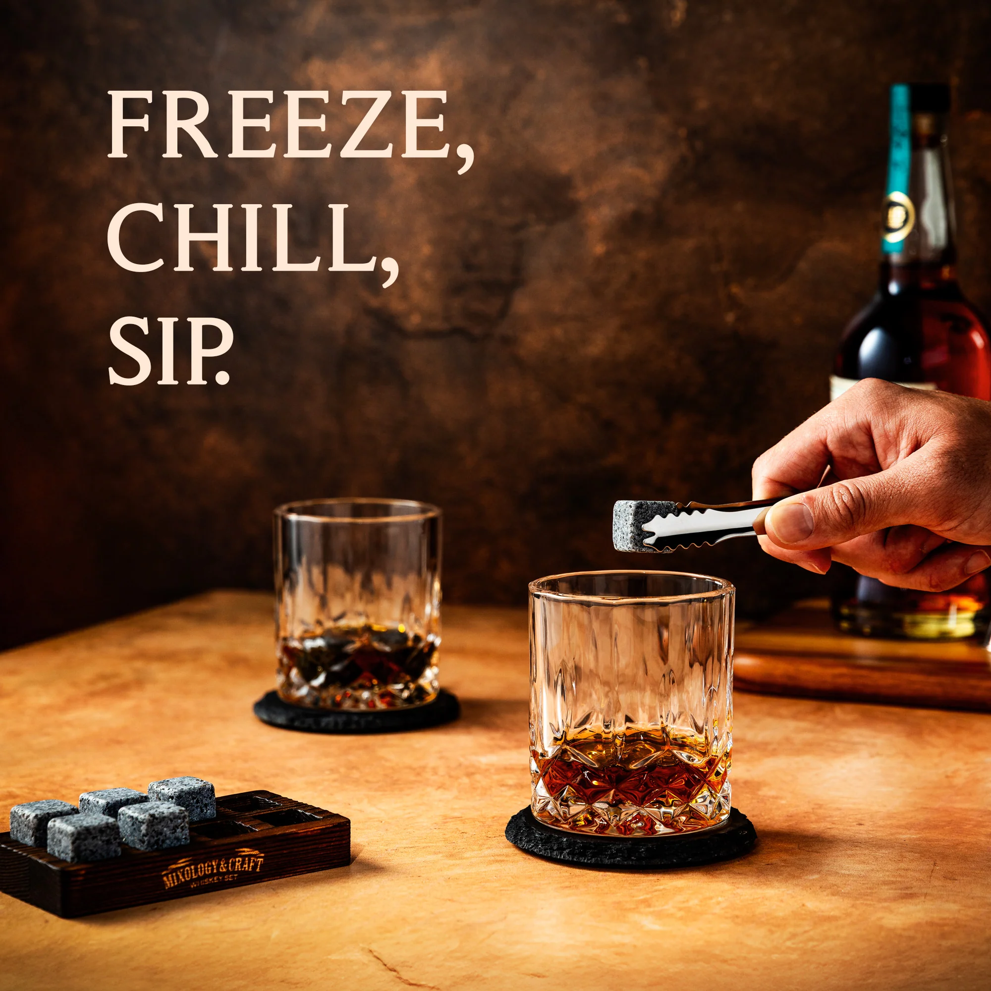 Whiskey Gift Set with Crate | 15-Piece - Image 3