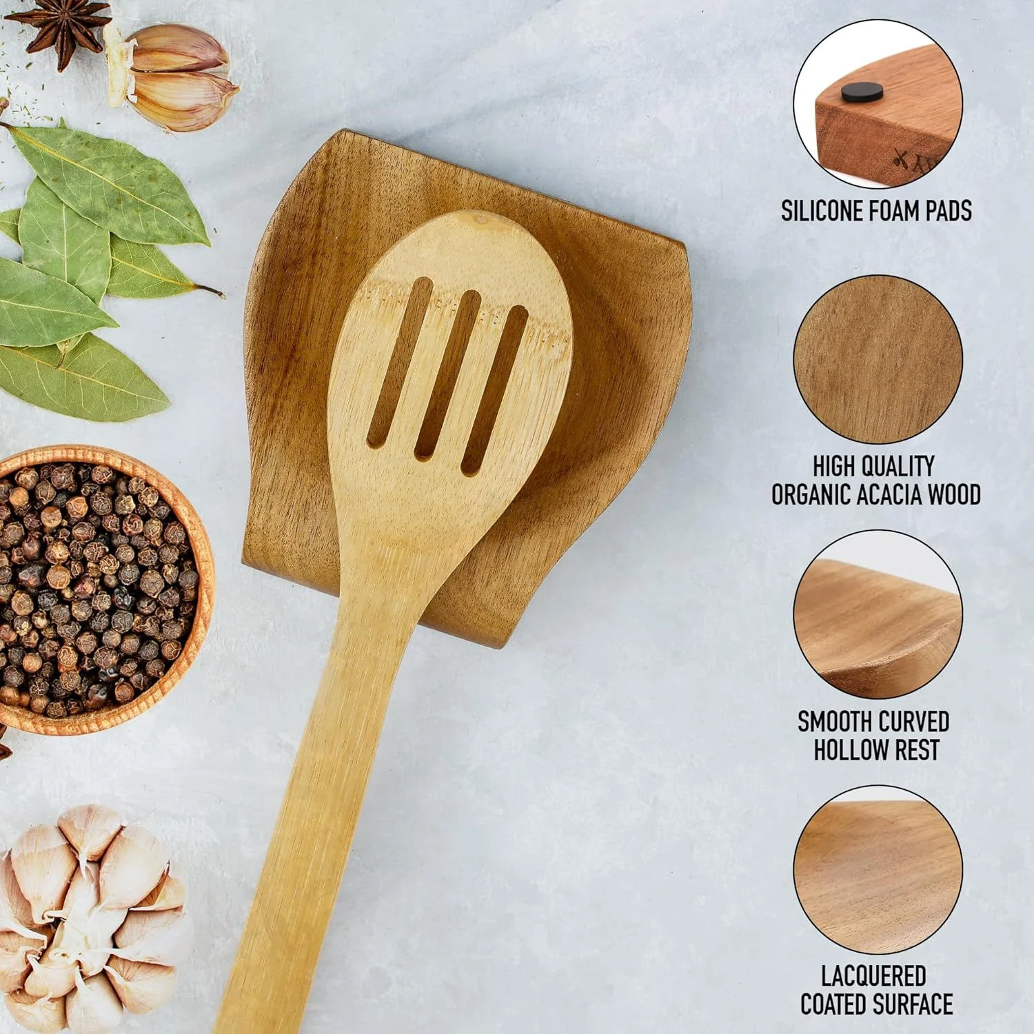 Wooden Spoon Rest - Image 3