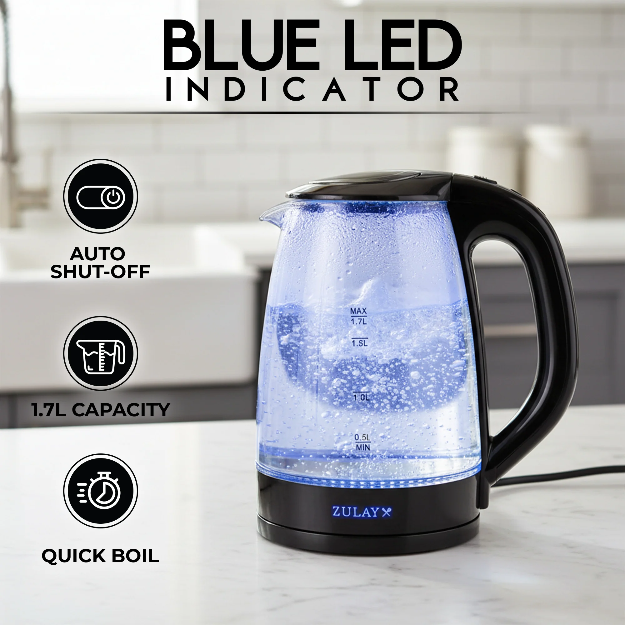 Glass Electric Kettle - Image 2