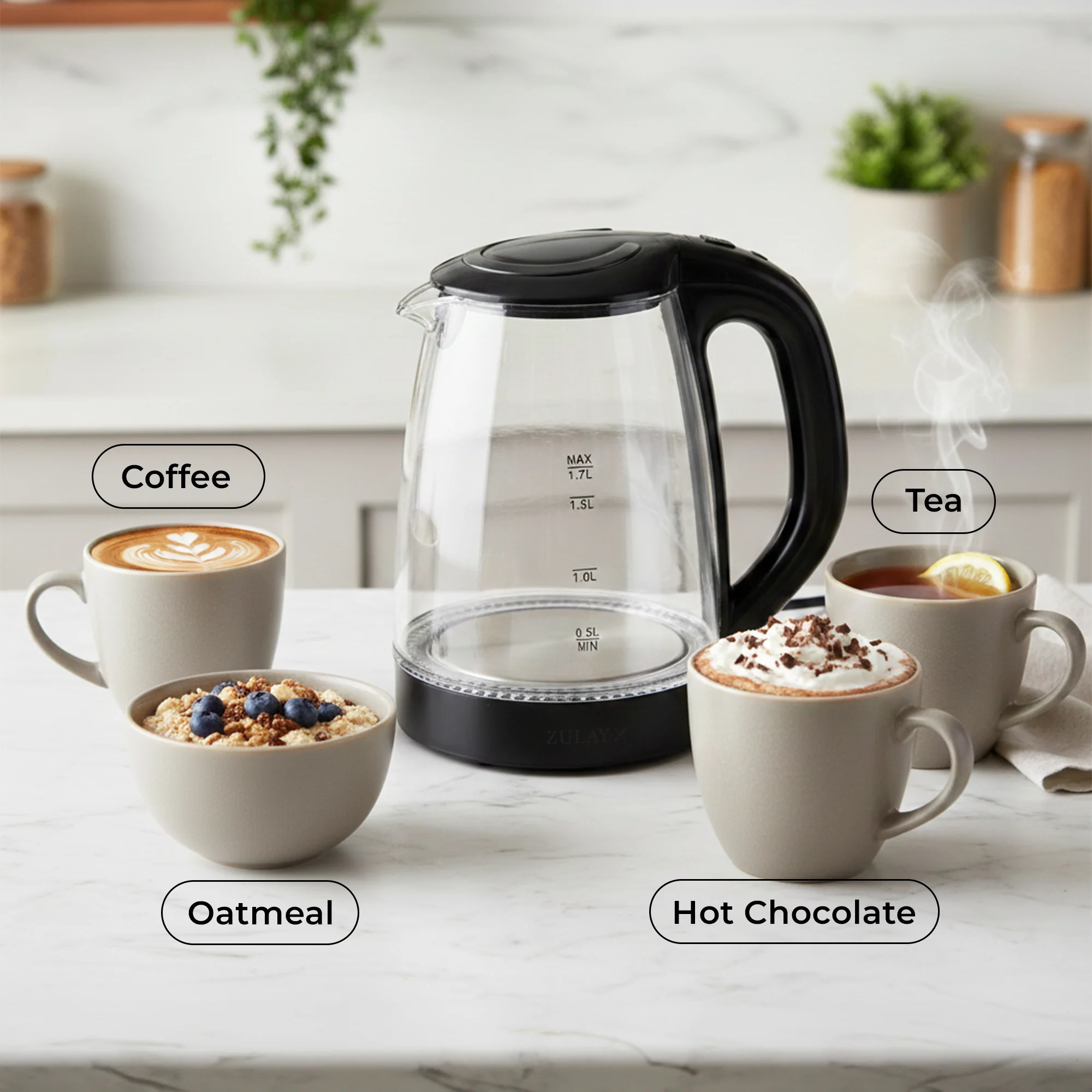 Glass Electric Kettle - Image 6