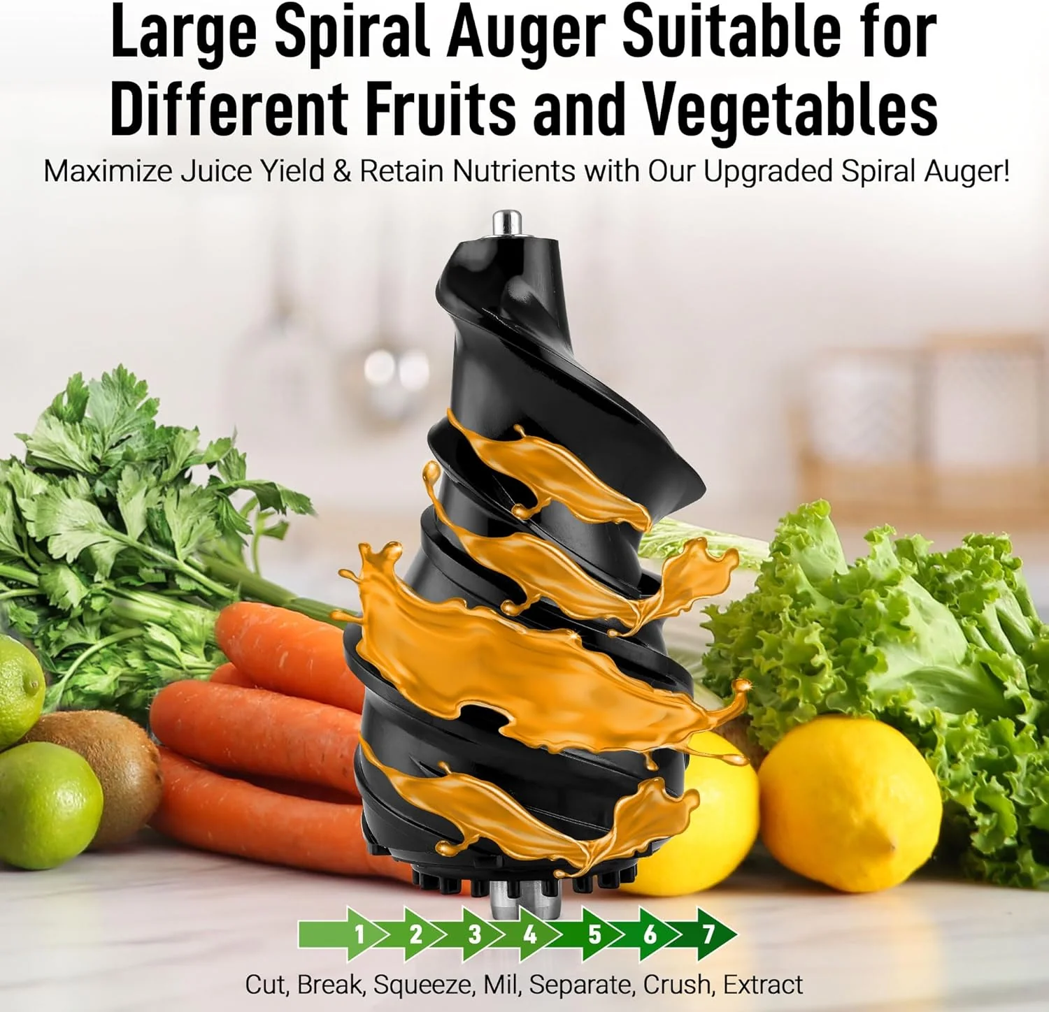 Zulay Kitchen Masticating Juicer - Image 3