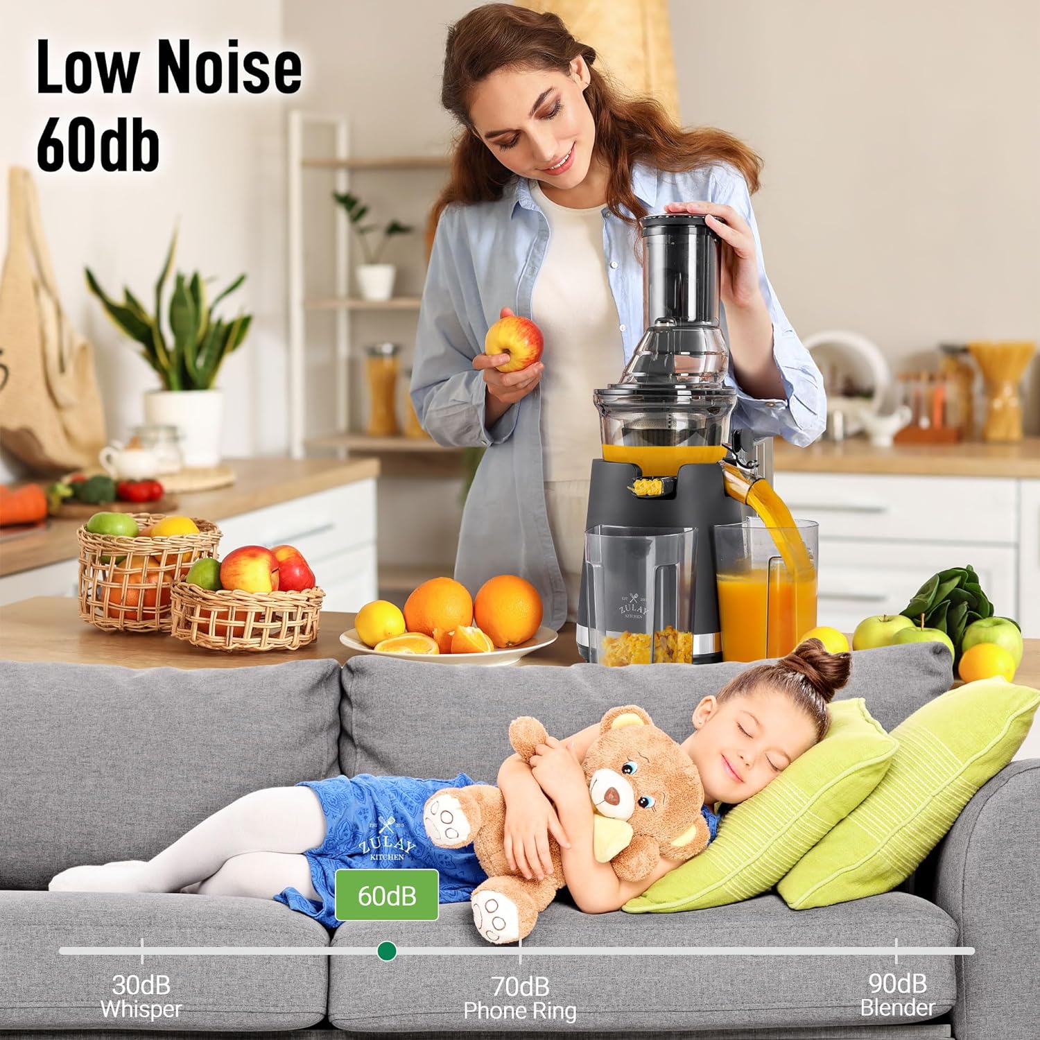 Zulay Kitchen Masticating Juicer - Image 7