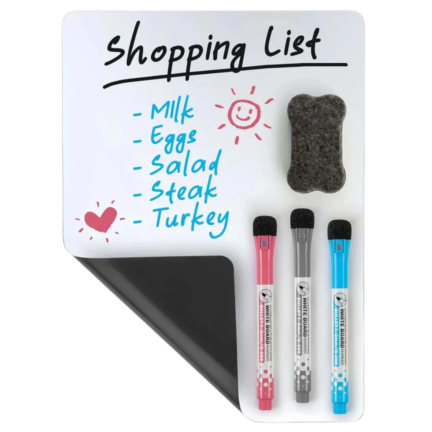 Fridge Magnetic Whiteboard