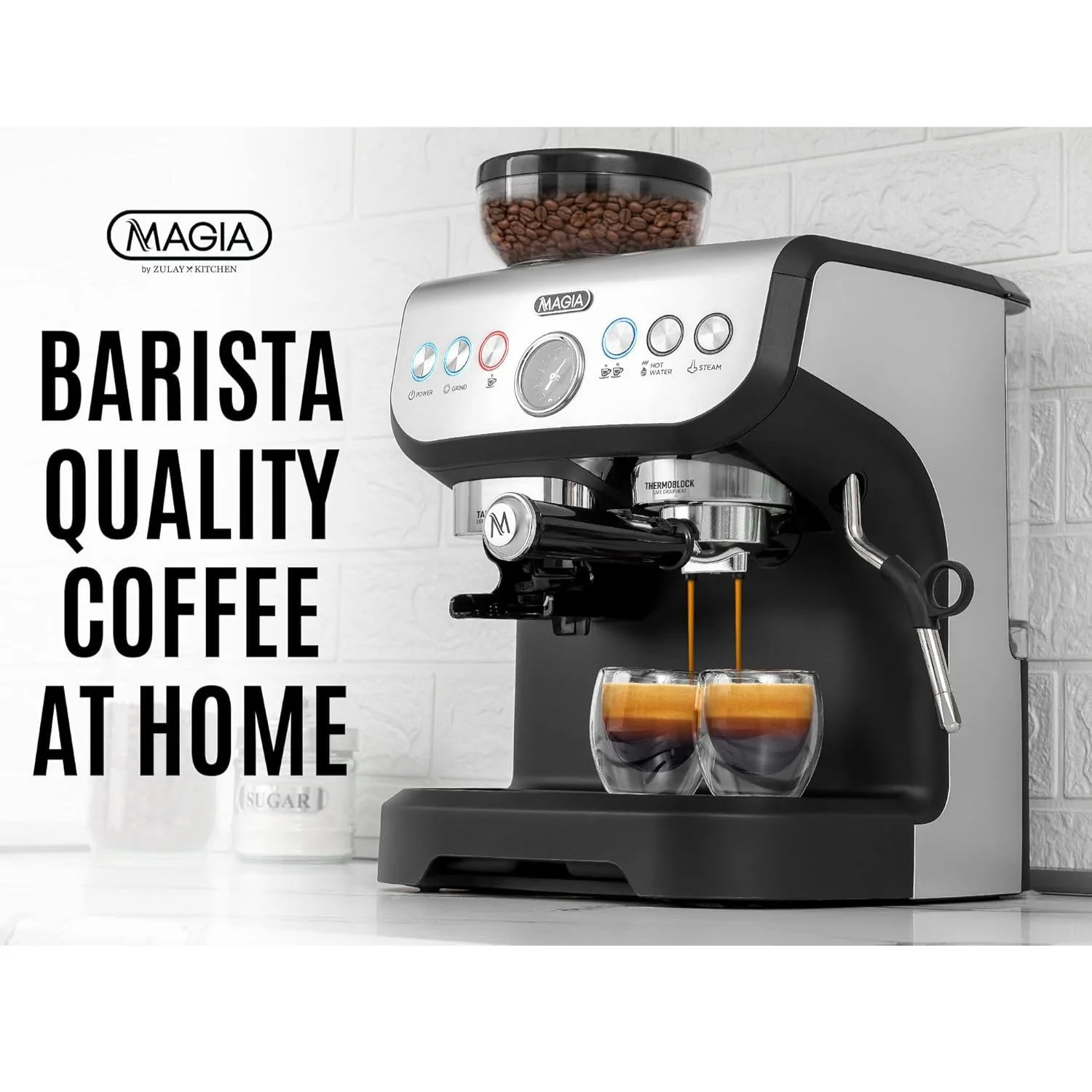 Zulay Magia Manual Espresso Machine - Image 3