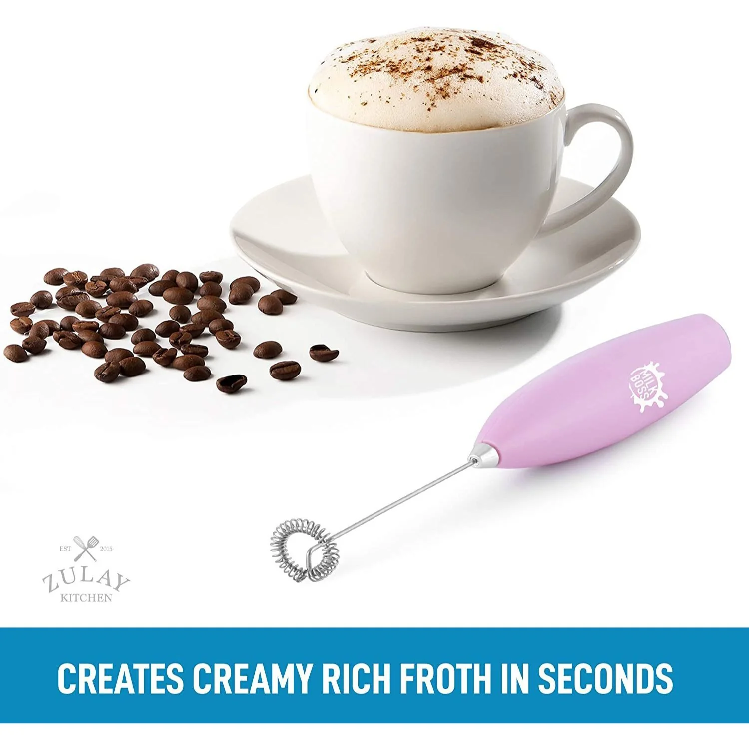 Milk Boss Milk Frother (Batteries Included) - Image 5