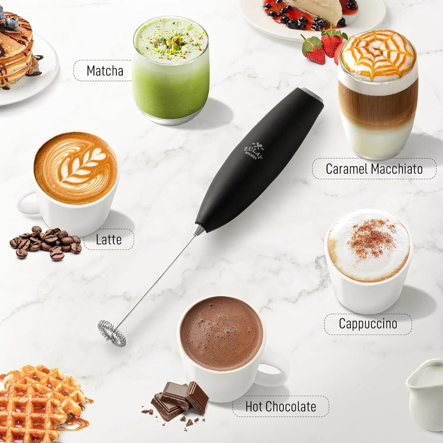 Milk Frother - Silver v2 - Image 5