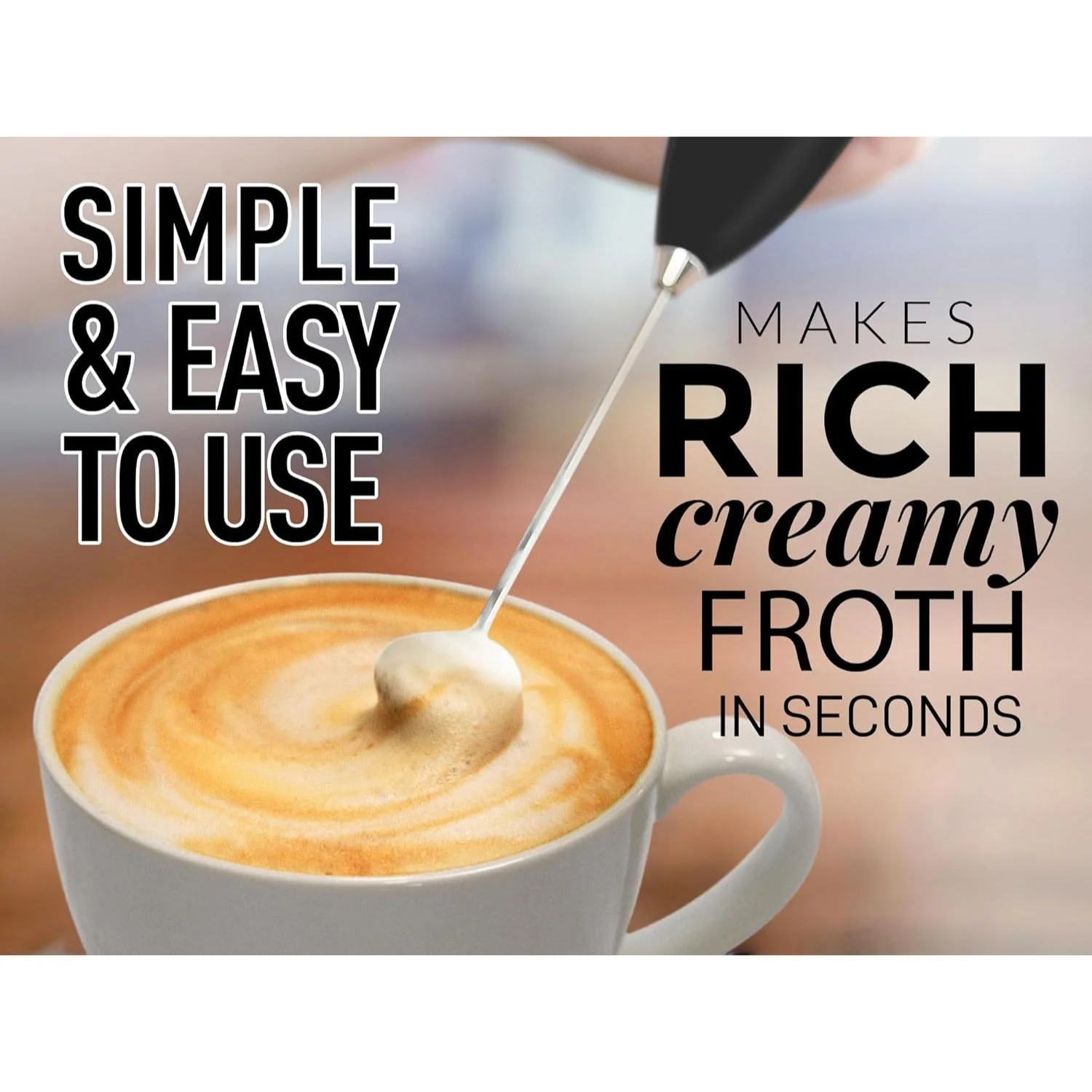 Milk Frother - Silver v2 - Image 8
