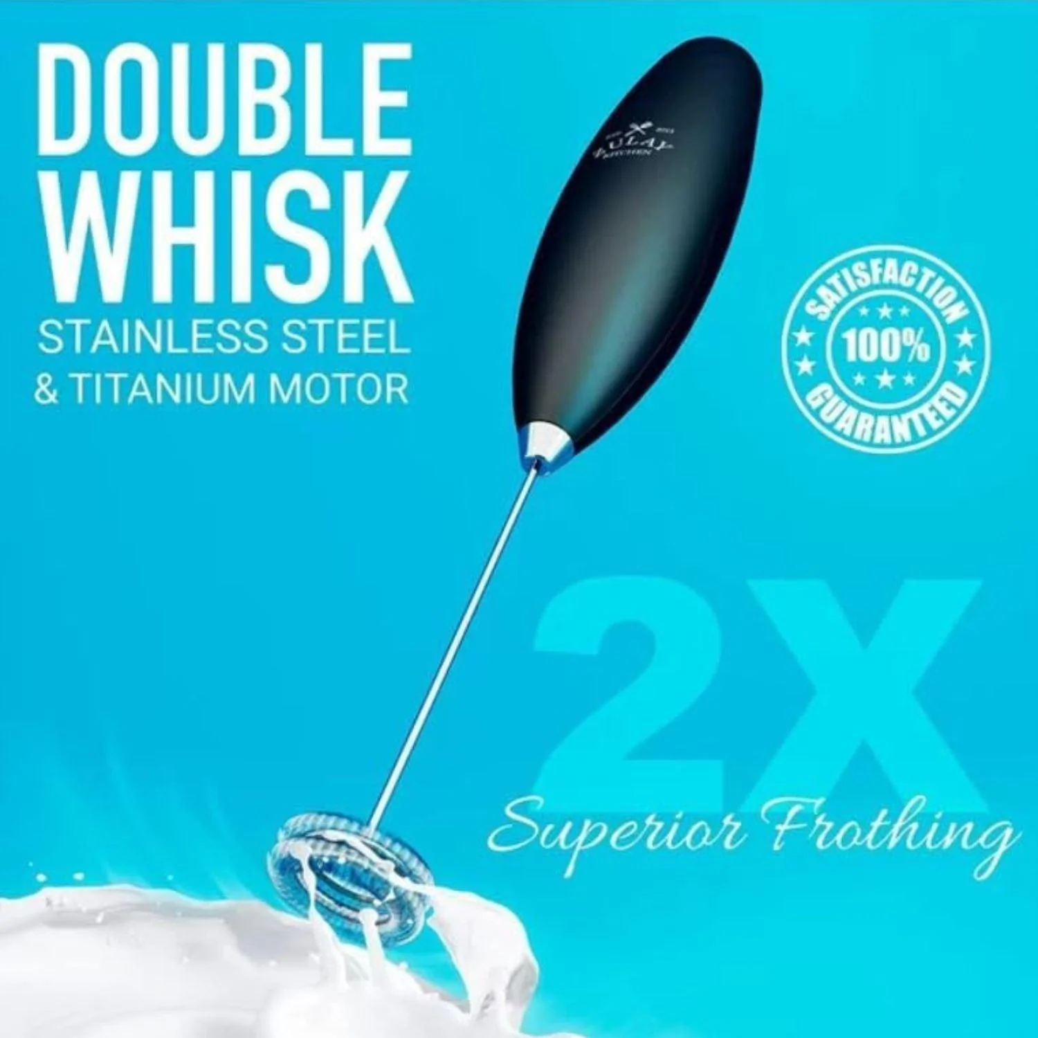 Milk Frother - Silver v2 - Image 9