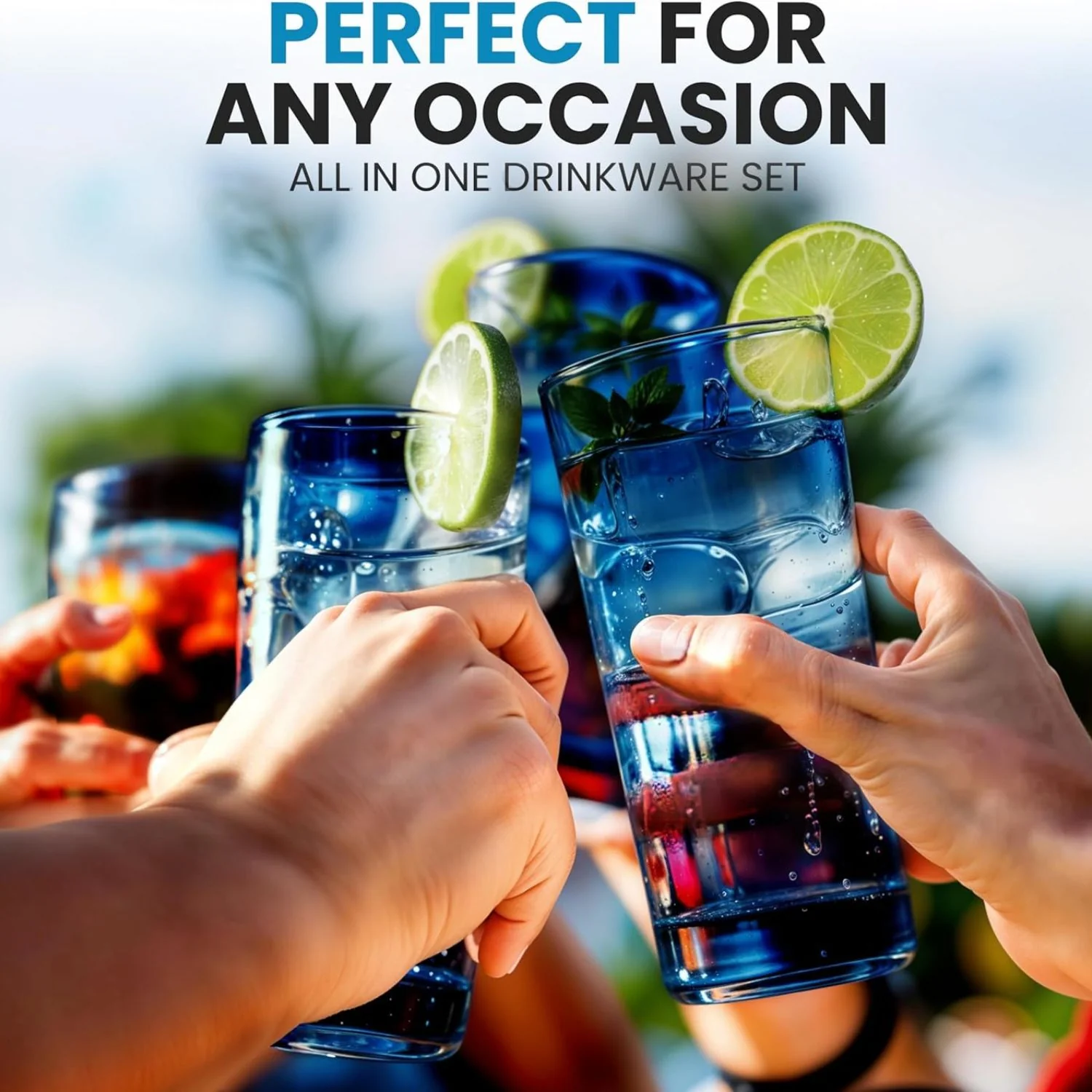 Acrylic Glasses Drinkware - Image 16