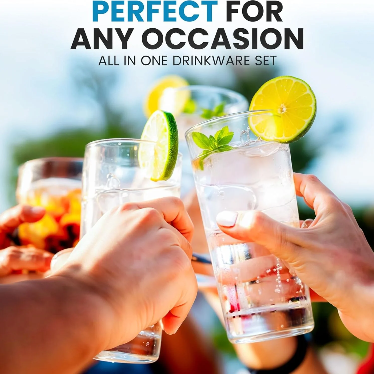Acrylic Glasses Drinkware - Image 8